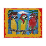 Party Parrots postcards