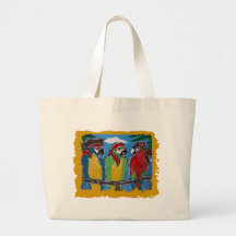 Party Parrots Tote Bags