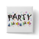 PARTY~Pins buttons