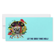 Party Pirate-2 Photo Greeting Card