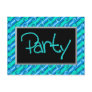 Party Postage Stamp Post Card