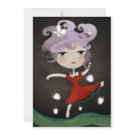 Party princess tutu red flowers invitation by Rupydetequila Party princess tutu red flowers invitation