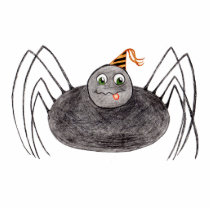 Party Spider Acrylic Ornament Halloween