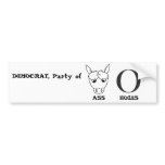 Party Symbols bumper stickers