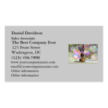 Party Time Chipmunk Picture Business Card Templates