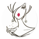 Party Time Diva stickers - Customised