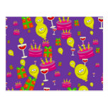Party Wallpaper Post Cards