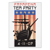 Pasadena Tea Party Card