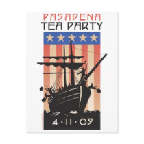 Pasadena Tea Party Post Cards