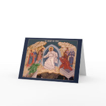 Pascha (Easter) Icon Greeting Card