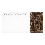 PASS INFO ALONG~ RECORD & SHARE GENEALOGY NOTES photo cards