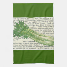 Pass the celery hand towel