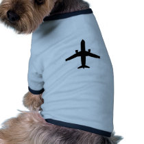 passenger Aeroplane Pet Tshirt