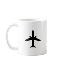 passenger Aeroplane Coffee Mugs