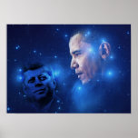Passing of the Torch, John F. Kennedy Barack Obama Print