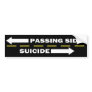 Passing side bumper sticker