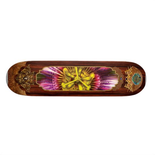 Passion Flower - Intense Passion Custom Skateboard