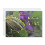 Passion Flower Invitation