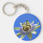 Passion Flower Keychain