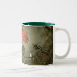 Passion Flowers and Hummingbirds by Martin J Heade Two-Tone Mug