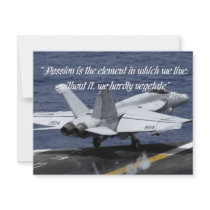 "Passion is the element in which we live; without Invite