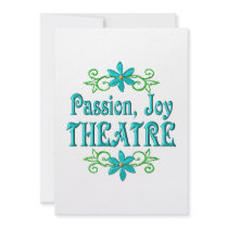 Passion Joy Theatre Personalized Invitations