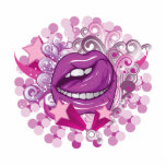 passion lips vector design photo sculptures