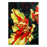 Passionate Dance (Parrot Tulips) ACEO Art Cards Business Card Template