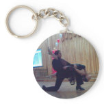 Passionate Dancing Couple keychains