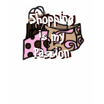 Passionate Shopper t-shirts