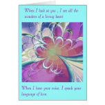 Passion's Voice Greeting Card