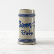 Passover Baby Blue Mugs
