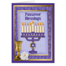 Passover Blessings Card