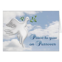 Passover Dove Greeting Card