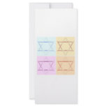 Passover Star of David rack cards