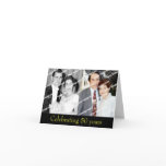 Past and Present Golden Anniversary Invitation cards