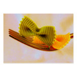 Pasta Bow Tie business cards