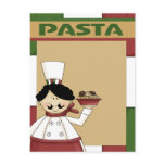 Pasta Party Invitation postcards