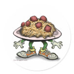 Pasta stickers