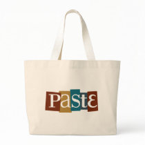 Paste Block Logo Colour Bag