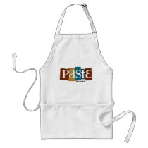 Paste Block Logo Magazine Colour Apron
