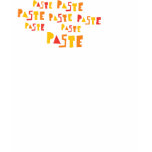Paste Hand Drawn Logo Array T-Shirt