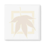 Pastel Autumn Maple Leaf Magnet