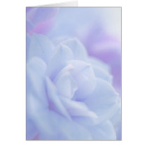 Pastel blue flower ... card