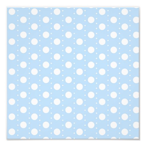 Pastel Blue Polka Dot Pattern Zazzle