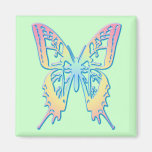 Pastel Butterfly Magnet
