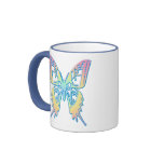 Pastel Butterfly mugs