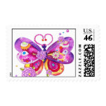 Pastel Butterfly Stamp