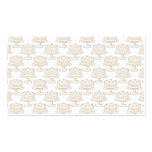 Pastel Cake Pattern. Business Card