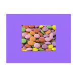 Pastel Candy Card postcards